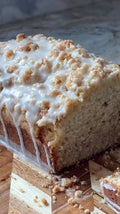 Iced Cinnamon Toast Crunch Banana Bread Mini Loaf
