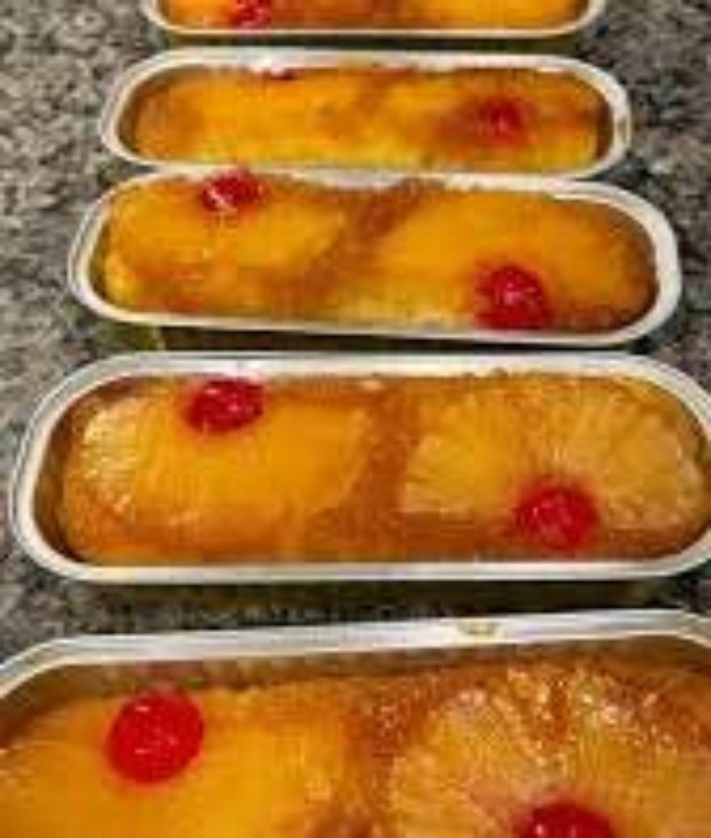 CRAVE MINI: Pineapple Upside Down Mini Loaf