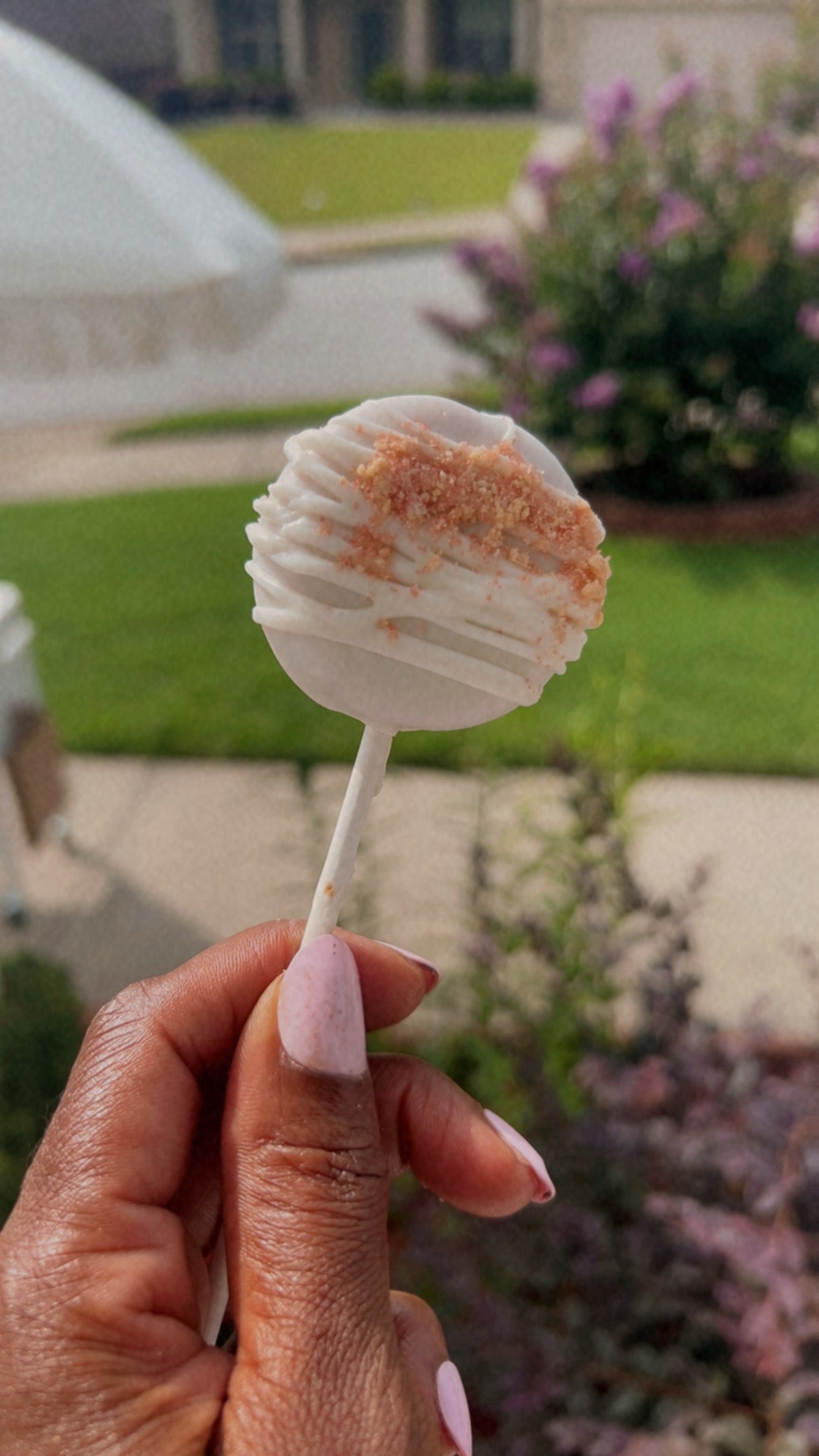 CRAVE POPS: Strawberry Crunch Cake Pop